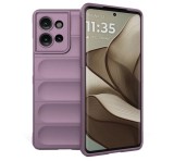 Gigapack Szilikon telefonvédő (ütésállóság, kameravédő, 3D) LILA Motorola Edge 50 5G