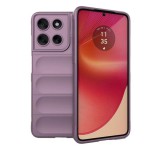 Gigapack Szilikon telefonvédő (ütésállóság, kameravédő, 3D) LILA Motorola Moto G56 (XT2529)