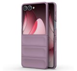 Gigapack Szilikon telefonvédő (ütésállóság, kameravédő, 3D) LILA Samsung Galaxy Z Flip7 (SM-F766)