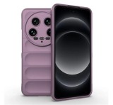 Gigapack Szilikon telefonvédő (ütésállóság, kameravédő, 3D) LILA Xiaomi 14 Ultra