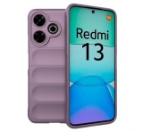 Gigapack Szilikon telefonvédő (ütésállóság, kameravédő, 3D) LILA Xiaomi Redmi 13