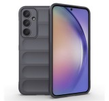 Gigapack Szilikon telefonvédő (ütésállóság, kameravédő, 3D) SÖTÉTSZÜRKE Samsung Galaxy A35 5G (SM-A356)