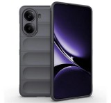 Gigapack Szilikon telefonvédő (ütésállóság, kameravédő, 3D) SÖTÉTSZÜRKE Xiaomi Poco X7 Pro