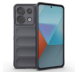 Gigapack Szilikon telefonvédő (ütésállóság, kameravédő, 3D) SÖTÉTSZÜRKE Xiaomi Redmi Note 13 Pro 5G
