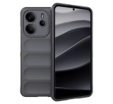 Gigapack Szilikon telefonvédő (ütésállóság, kameravédő, 3D) SÖTÉTSZÜRKE Xiaomi Redmi Note 14 4G