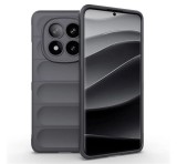 Gigapack Szilikon telefonvédő (ütésállóság, kameravédő, 3D) SÖTÉTSZÜRKE Xiaomi Redmi Note 14 Pro Plus 5G