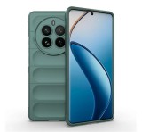 Gigapack Szilikon telefonvédő (ütésállóság, kameravédő, 3D) SÖTÉTZÖLD Realme 12 Pro, Realme 12 Pro+