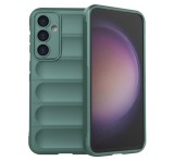 Gigapack Szilikon telefonvédő (ütésállóság, kameravédő, 3D) SÖTÉTZÖLD Samsung Galaxy S23 FE (SM-S711)