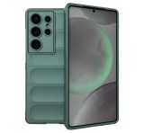 Gigapack Szilikon telefonvédő (ütésállóság, kameravédő, 3D) SÖTÉTZÖLD Samsung Galaxy S25 Ultra (SM-S938)