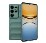 Gigapack Szilikon telefonvédő (ütésállóság, kameravédő, 3D) SÖTÉTZÖLD Samsung Galaxy S26 Ultra (SM-S948)
