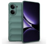 Gigapack Szilikon telefonvédő (ütésállóság, kameravédő, 3D) SÖTÉTZÖLD Xiaomi Poco X7 Pro