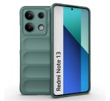 Gigapack Szilikon telefonvédő (ütésállóság, kameravédő, 3D) SÖTÉTZÖLD Xiaomi Redmi Note 13 4G
