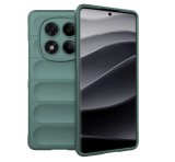 Gigapack Szilikon telefonvédő (ütésállóság, kameravédő, 3D) SÖTÉTZÖLD Xiaomi Redmi Note 14 Pro 4G
