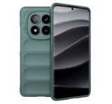 Gigapack Szilikon telefonvédő (ütésállóság, kameravédő, 3D) SÖTÉTZÖLD Xiaomi Redmi Note 14 Pro Plus 5G