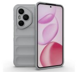 Gigapack Szilikon telefonvédő (ütésállóság, kameravédő, 3D) VILÁGOSSZÜRKE Honor 400 Pro