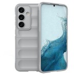 Gigapack Szilikon telefonvédő (ütésállóság, kameravédő, 3D) VILÁGOSSZÜRKE Samsung Galaxy S24 Plus (SM-S926)