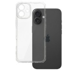 Gigapack Szilikon telefonvédő (ütésállóság, légpárnás keret) ÁTLÁTSZÓ Apple iPhone 16 Plus