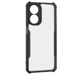 Gigapack Szilikon telefonvédő (ütésállóság, légpárnás sarok, akril hátlap, kameravédő) FEKETE OPPO A78 4G