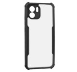 Gigapack Szilikon telefonvédő (ütésállóság, légpárnás sarok, akril hátlap, kameravédő) FEKETE Redmi A1, Redmi A2