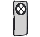 Gigapack Szilikon telefonvédő (ütésállóság, légpárnás sarok, akril hátlap, kameravédő) FEKETE Xiaomi Redmi 14C 4G