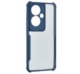 Gigapack Szilikon telefonvédő (ütésállóság, légpárnás sarok, akril hátlap, kameravédő) SÖTÉTKÉK Oppo Reno11 F 5G