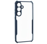 Gigapack Szilikon telefonvédő (ütésállóság, légpárnás sarok, akril hátlap, kameravédő) SÖTÉTKÉK Samsung Galaxy S24 FE (SM-S721)