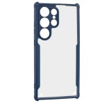 Gigapack Szilikon telefonvédő (ütésállóság, légpárnás sarok, akril hátlap, kameravédő) SÖTÉTKÉK Samsung Galaxy S25 Ultra (SM-S938)