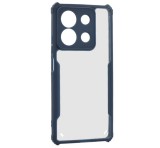 Gigapack Szilikon telefonvédő (ütésállóság, légpárnás sarok, akril hátlap, kameravédő) SÖTÉTKÉK Xiaomi Redmi Note 13 5G