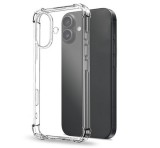 Gigapack Szilikon telefonvédő (ütésállóság, légpárnás sarok) ÁTLÁTSZÓ Apple iPhone 17