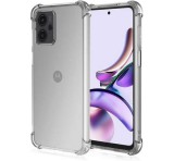 Gigapack Szilikon telefonvédő (ütésállóság, légpárnás sarok) ÁTLÁTSZÓ Motorola Moto G35 5G