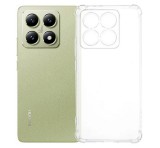 Gigapack Szilikon telefonvédő (ütésállóság, légpárnás sarok) ÁTLÁTSZÓ Xiaomi 14T 5G