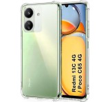 Gigapack Szilikon telefonvédő (ütésállóság, légpárnás sarok) ÁTLÁTSZÓ Xiaomi Redmi 13C