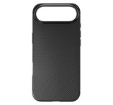 Gigapack Szilikon telefonvédő (ütésállóság, légpárnás sarok, karbon minta) FEKETE Apple iPhone 17 Air