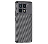 Gigapack Szilikon telefonvédő (ütésállóság, légpárnás sarok, karbon minta) FEKETE Xiaomi Poco X6 Pro 5G