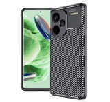 Gigapack Szilikon telefonvédő (ütésállóság, légpárnás sarok, karbon minta) FEKETE Xiaomi Redmi Note 13 Pro Plus 5G