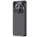 Gigapack Szilikon telefonvédő (ütésállóság, légpárnás sarok, karbon minta) FEKETE Xiaomi Redmi Note 14 Pro 5G