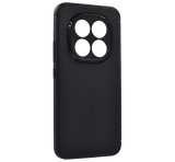 Gigapack Szilikon telefonvédő (ütésállóság, légpárnás sarok, karbon minta) FEKETE Xiaomi Redmi Note 15 5G