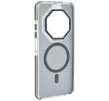 Gigapack Szilikon telefonvédő (ütésállóság, légpárnás sarok, karbon minta, wireless, MagSafe) SÖTÉTSZÜRKE Xiaomi Redmi 14C 4G