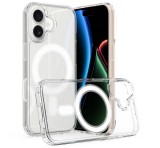 Gigapack Szilikon telefonvédő (ütésállóság, légpárnás sarok, MagSafe) ÁTLÁTSZÓ Apple iPhone 17