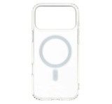 Gigapack Szilikon telefonvédő (ütésállóság, légpárnás sarok, MagSafe) ÁTLÁTSZÓ Apple iPhone 17 Pro