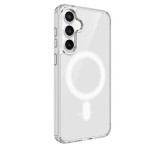 Gigapack Szilikon telefonvédő (ütésállóság, légpárnás sarok, MagSafe) ÁTLÁTSZÓ Samsung Galaxy S25 Plus (SM-S936)