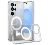 Gigapack Szilikon telefonvédő (ütésállóság, légpárnás sarok, MagSafe) ÁTLÁTSZÓ Samsung Galaxy S26 Ultra (SM-S948)