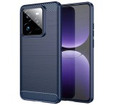Gigapack Szilikon telefonvédő (ütésállóság, légpárnás sarok, szálcsiszolt, karbon minta) SÖTÉTKÉK Realme GT 7 Pro 5G