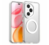 Gigapack Szilikon telefonvédő (ütésállóság, műanyag hátlap, kameravédő, MagSafe) ÁTLÁTSZÓ Honor 400 Pro