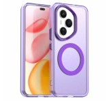 Gigapack Szilikon telefonvédő (ütésállóság, műanyag hátlap, kameravédő, MagSafe) LILA Honor 400 Pro
