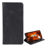 Gigapack T Phone 2 Pro 5G tok álló, bőr hatású (flip, oldalra nyíló, asztali tartó, koptatott bőr minta, prémium) fekete