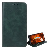 Gigapack T Phone 2 Pro 5G tok álló, bőr hatású (flip, oldalra nyíló, asztali tartó, koptatott bőr minta, ) sötétzöld