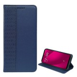 Gigapack T Phone 2 Pro 5G tok álló, bőr hatású (flip, oldalra nyíló, asztali tartó, lóhere) sötétkék