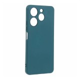 Gigapack Tecno Spark 10 Pro szilikon telefonvédő (matt) sötétzöld
