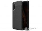 Gigapack telefonvédő gumi/szilikon tok Huawei P30 készülékhez, fekete